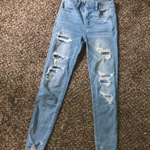 American Eagle Distressed Skinny Jeans
